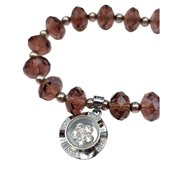 Lot of Five Sparkle Crystal Bracelets - Picture 2 of 6